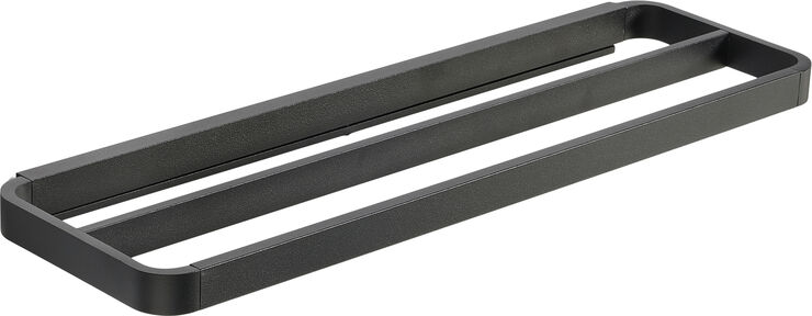 Zone Håndklædestang dobbelt Rim 44x12 Black Black
