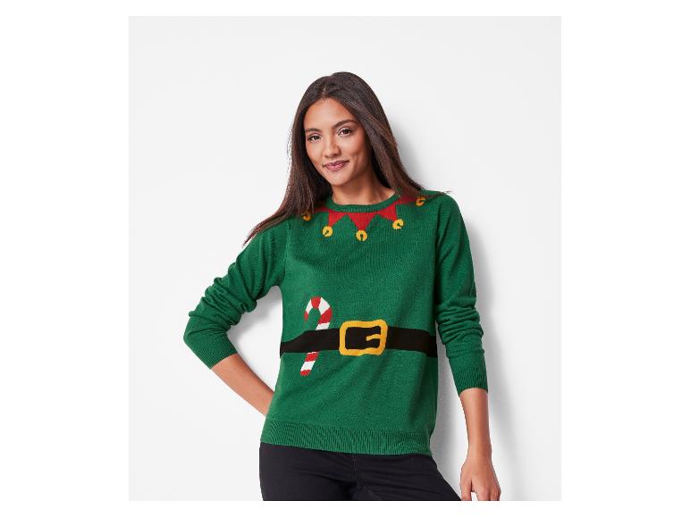 Dames kersttrui
