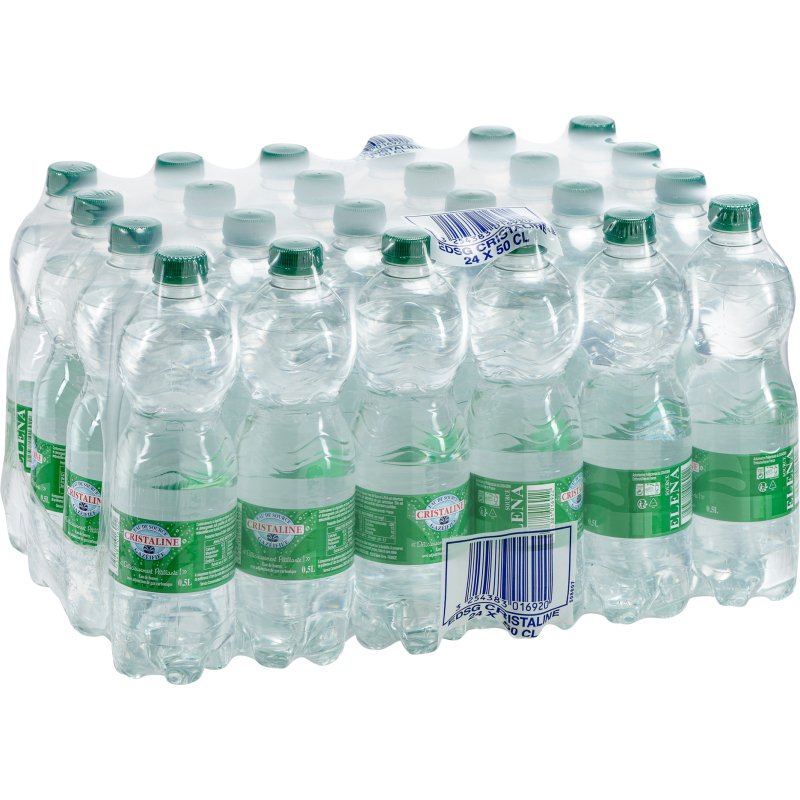Eau gazeuse Cristaline 50 cl - 24 bouteilles