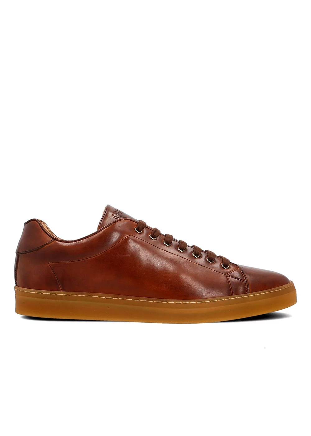 SNEAKERS SPHINX VEAU MARRON