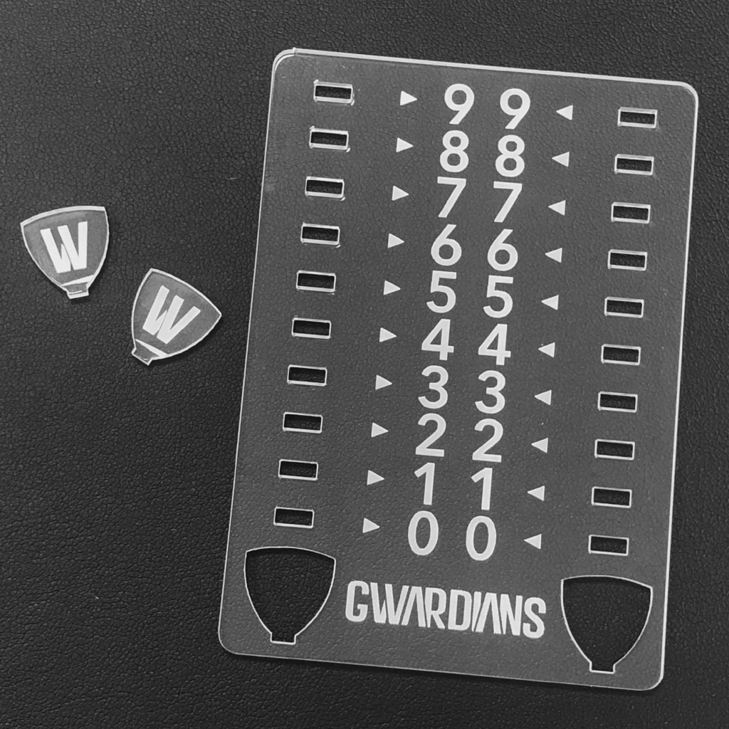 Gwardians® Compteur de points Acrylique
