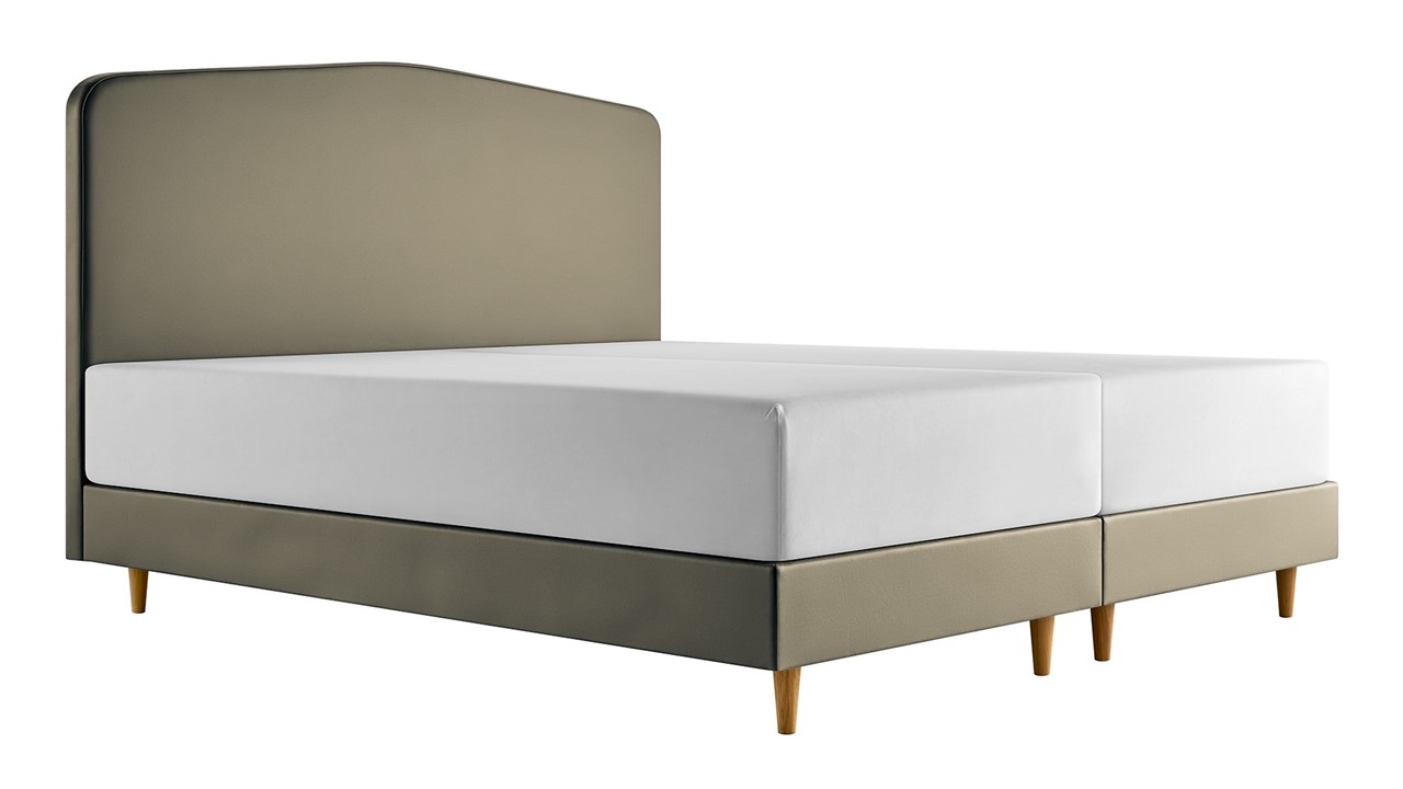 TEMPUR® boxspring FORM™ Geometric met matras Form plus taupe