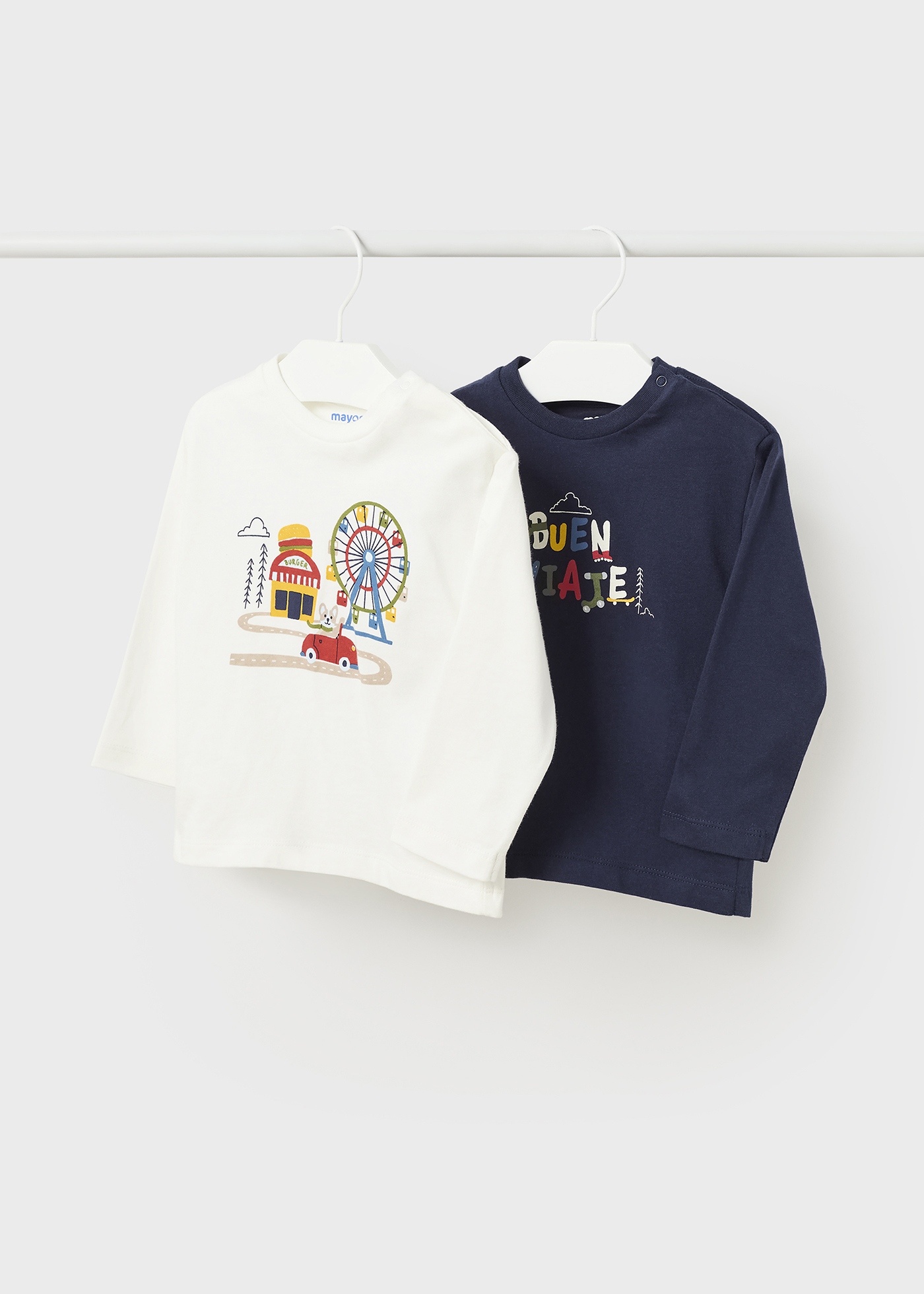 Conjunto de 2 camisetas infantis Better Cotton