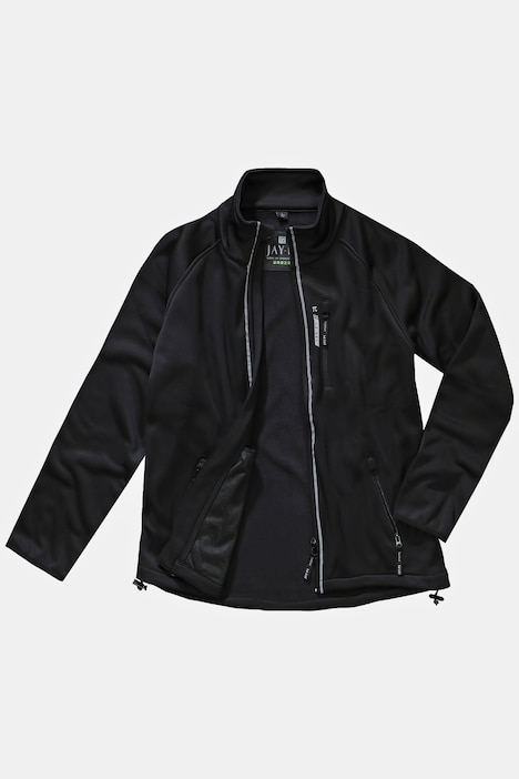 JAY-PI Softshell-Jacke FLEXNAMIC®, Bikewear, Stehkragen, modische Reflektoren