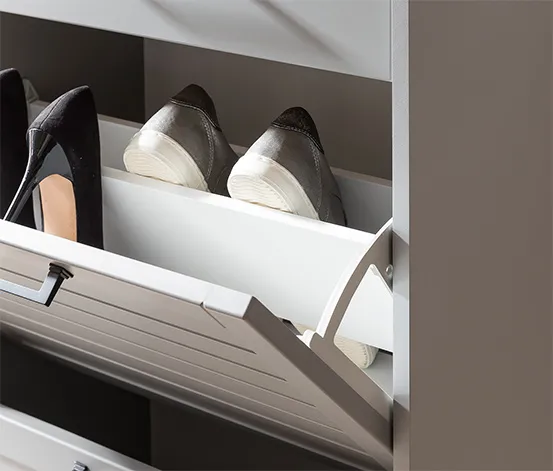 Schuhschrank »Jelda«, platin/eiche