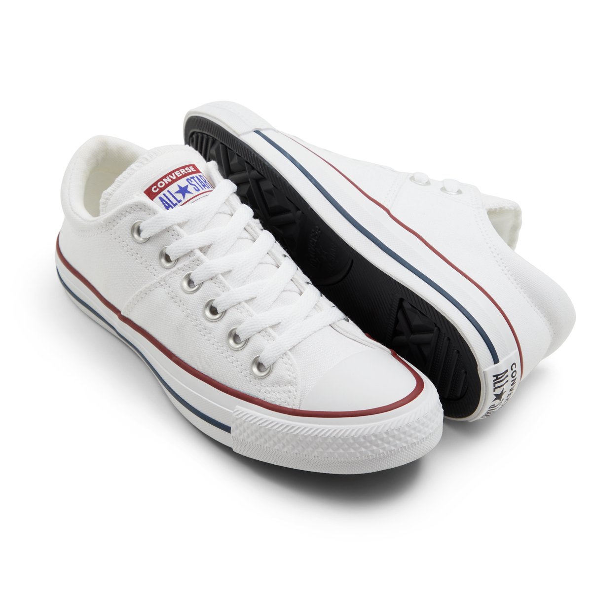 CONVERSE-Ct madison-l-Baskets - Talon plat - Blanc