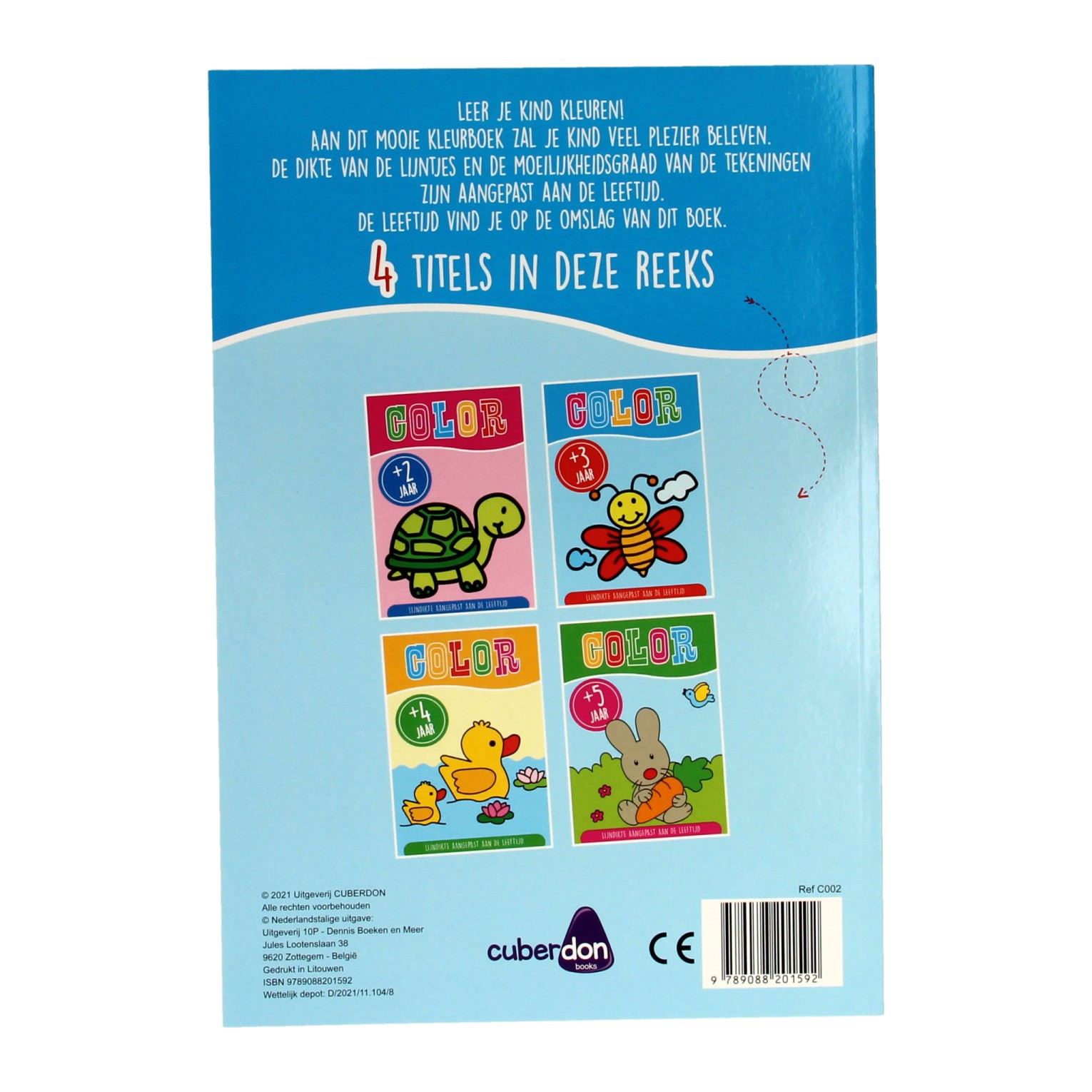 Kleurboek Color 3+ Jaar