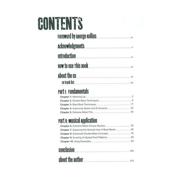Hal Leonard Extreme Metal Drumming