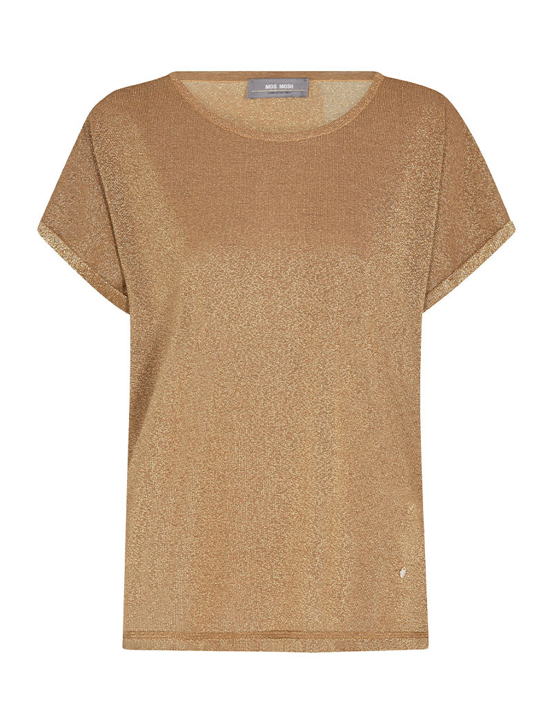 MOS MOSH TOP FEMME KAY LUREX DORÉ
