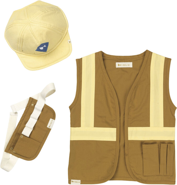 Fabelab Dress-up Builder set - Ochre-Pale Yellow Ochre