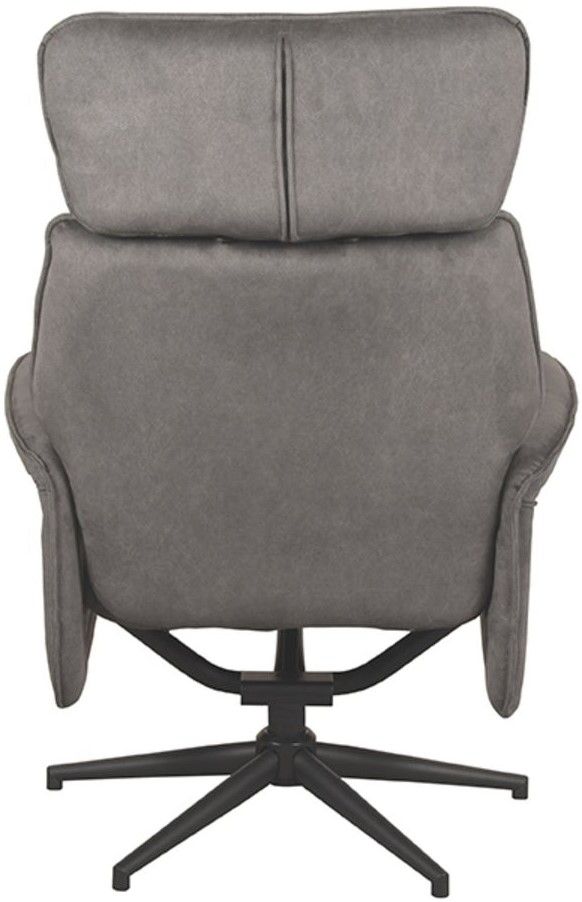 Relaxfauteuil Antraciet Cosmo CH-73.026 Verdal B77 x D79 x H109 cm