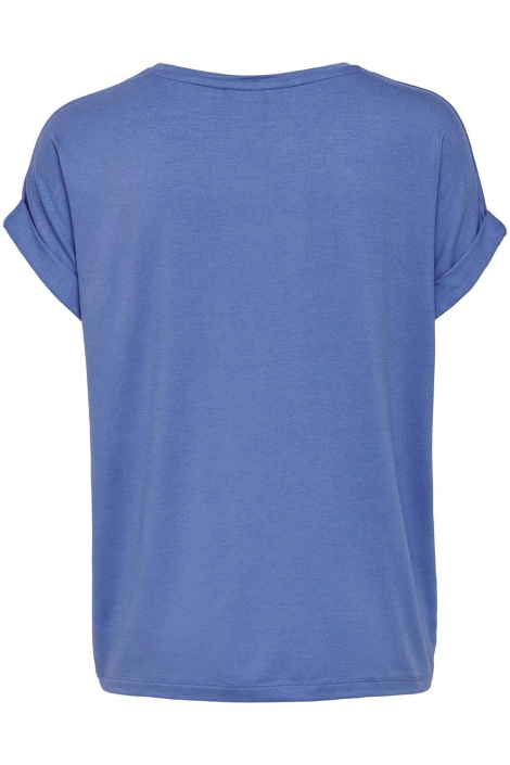 Only blauwe dames t-shirt