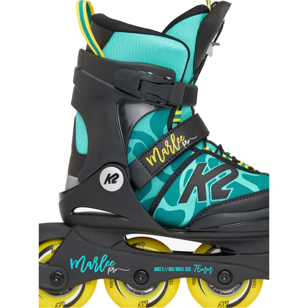 Roller fitness K2 MARLEE PRO GREEN/YELLOW