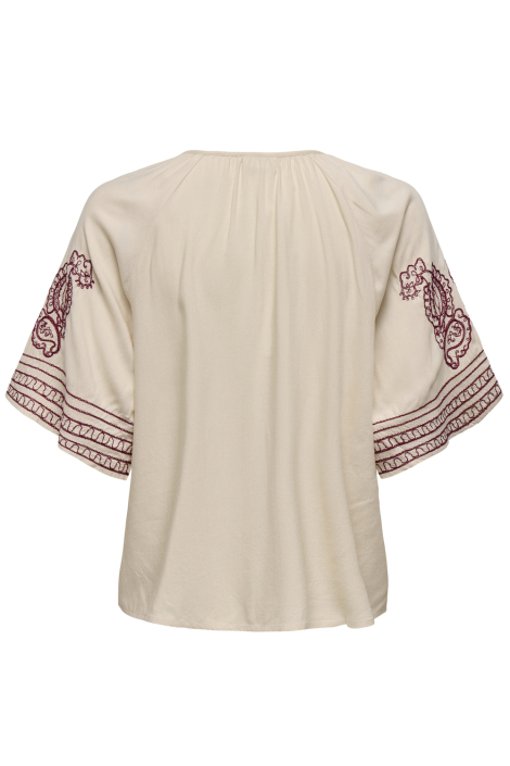 Jacqueline de Yong beige dames blouse