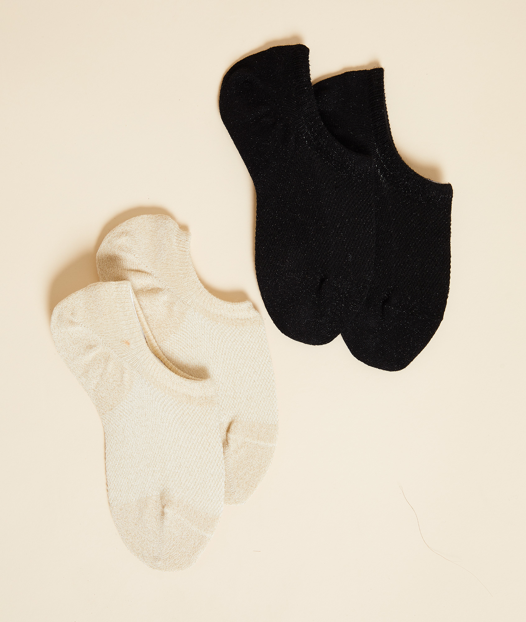 Lot de 2 paires de socquettes essentielles