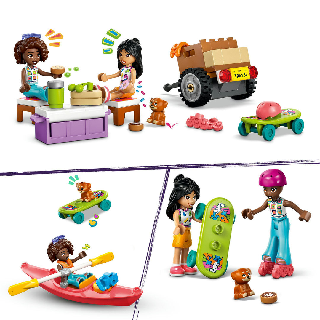 LEGO friends samen op roadtrip bouwset