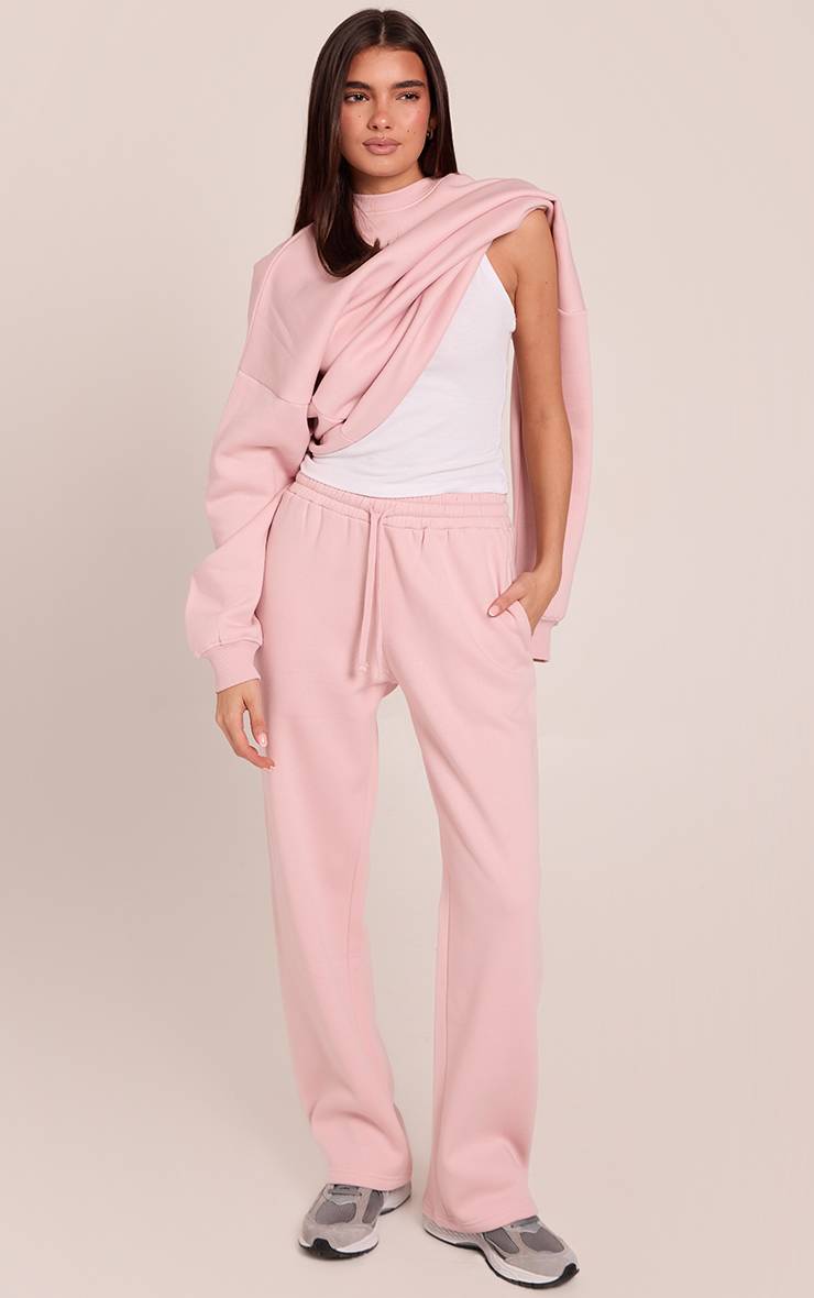 Rose Ensemble De Survêtement Sweat Oversize