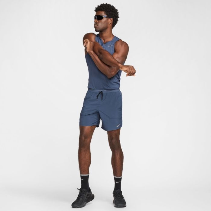 Nike Herre Shorts Dri-FIT Stride 7 Inch Brief-Lined Shorts Blå