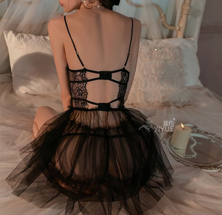 Kafroochi - Balletdanseres lingerie kostuumset