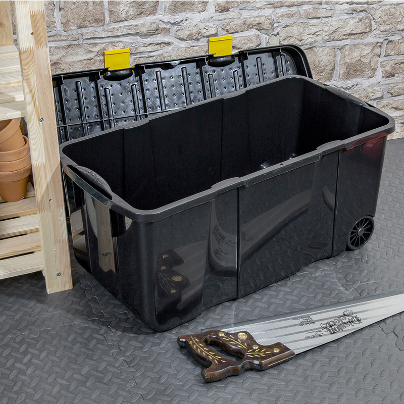 Wham opbergtrunk met wieltjes Doos 100L