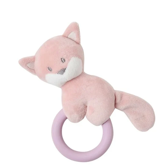 Alice & Pomme Hochet avec Anneau en Silicone   Alice le renard        de               Nattou