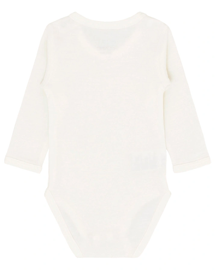 Langarm-Body BO mit Wolle in offwhite