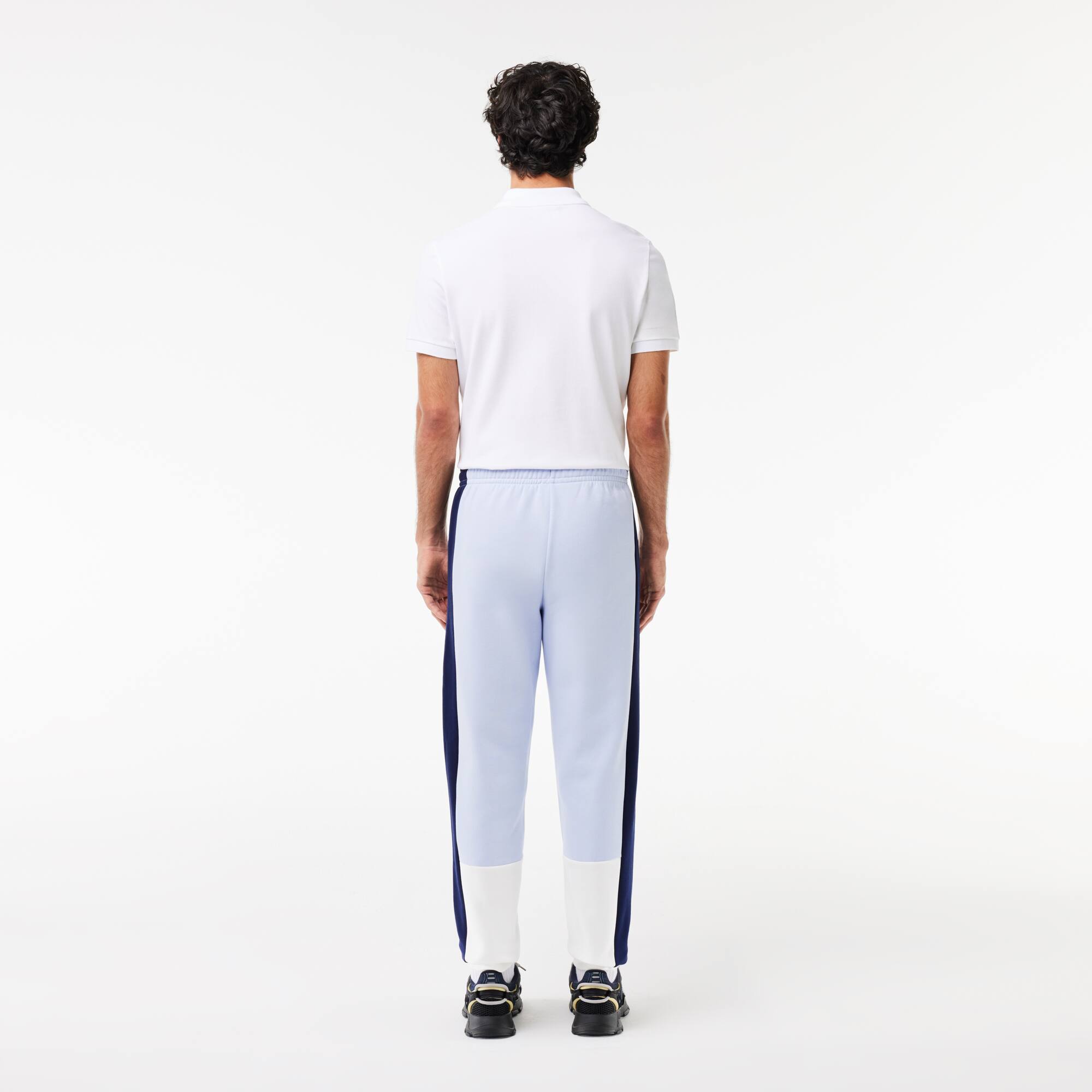 JOGGER TRAININGSHOSE MIT COLOURBLOCK Trainingshosen - Blau - Lacoste - Herren