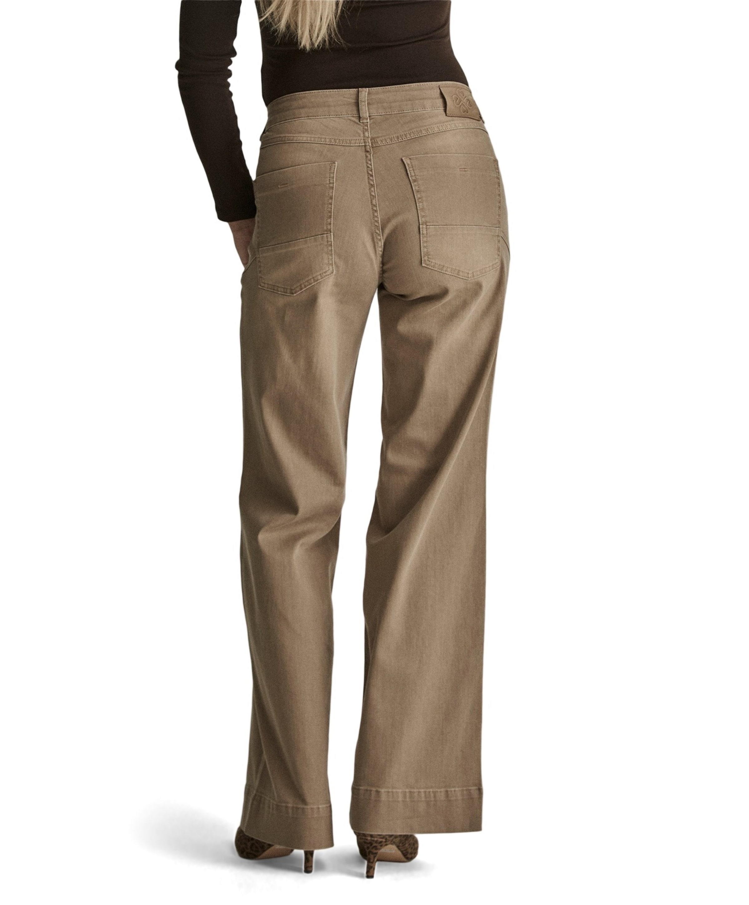 Para Mi Mira dames jeans beige