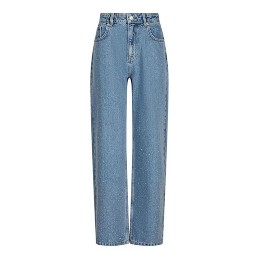 Neo Noir Simona Bedazzled Bukser, Stonewash, 42