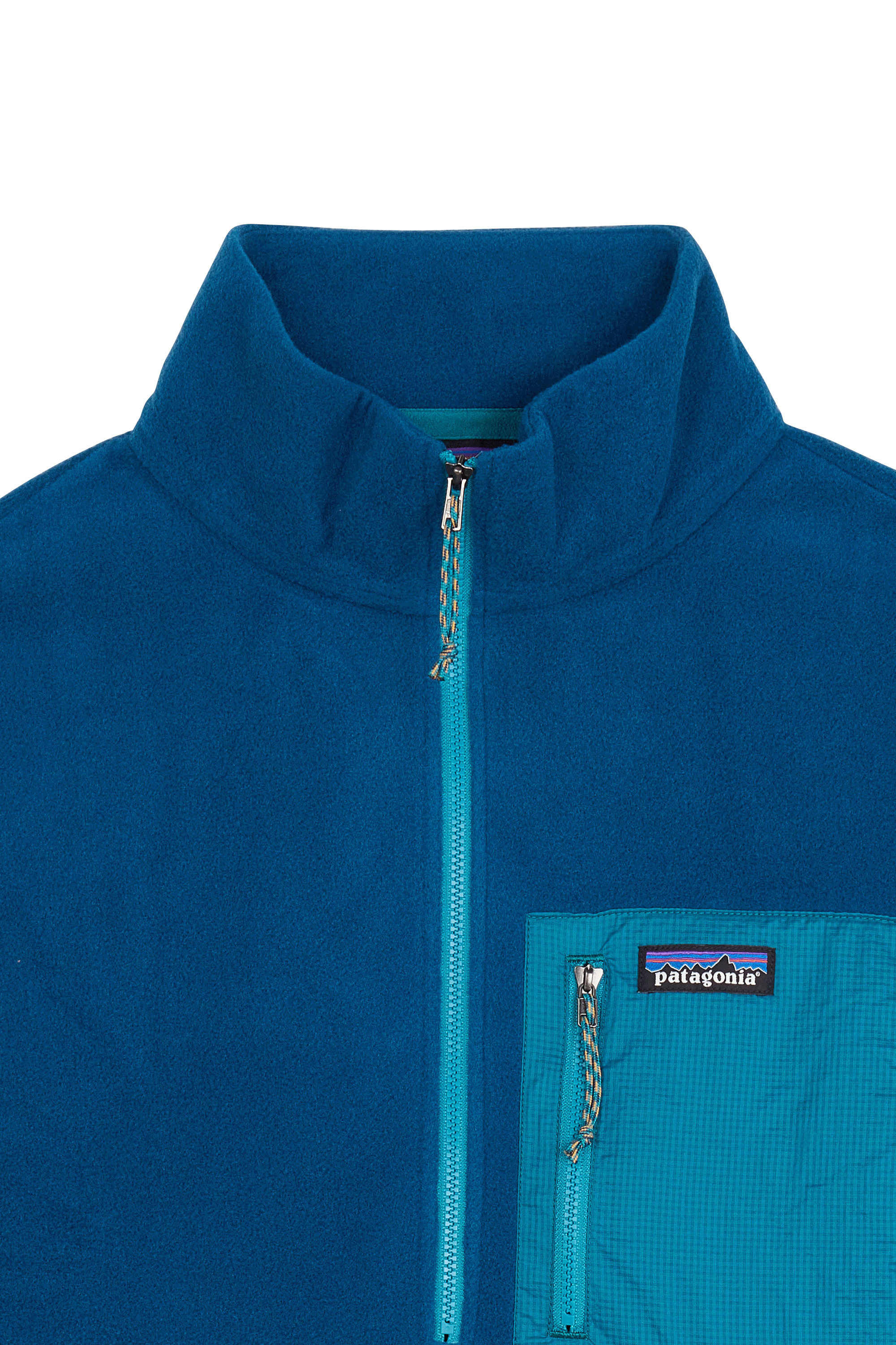 PATAGONIA Polaire Microdini 1/2 Zip Bleu