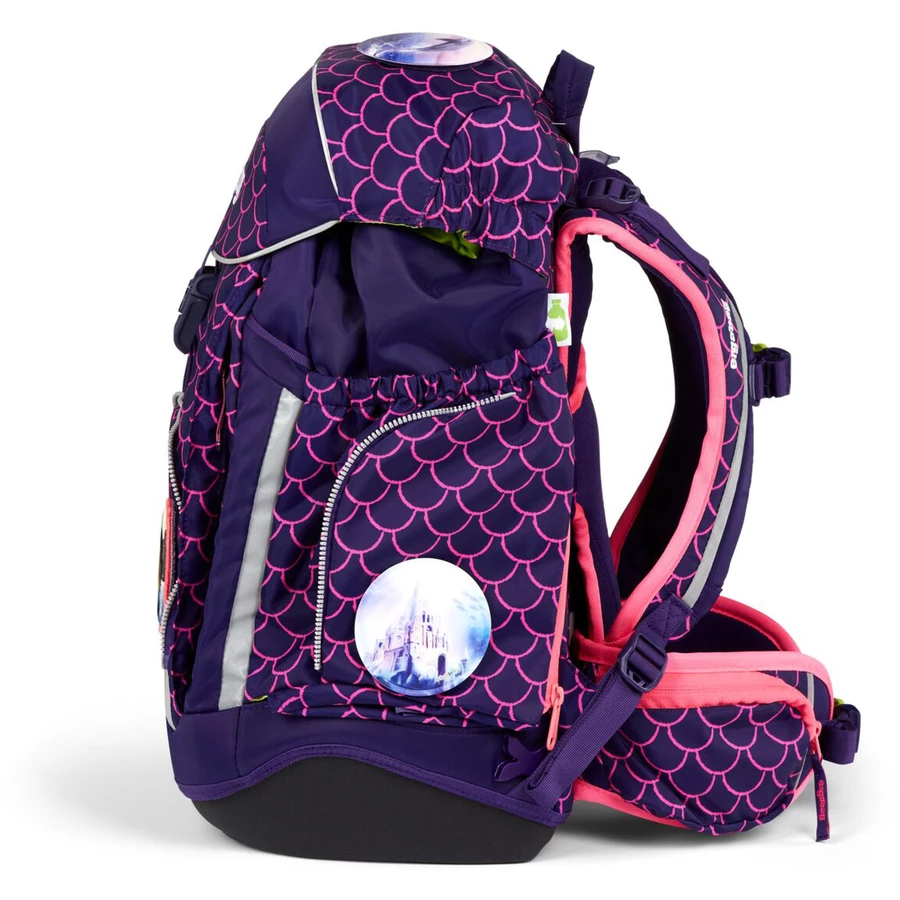 Ergobag Maxi Lumi - Schulrucksack Set 6tlg. Modell 2024 PerlentauchBär