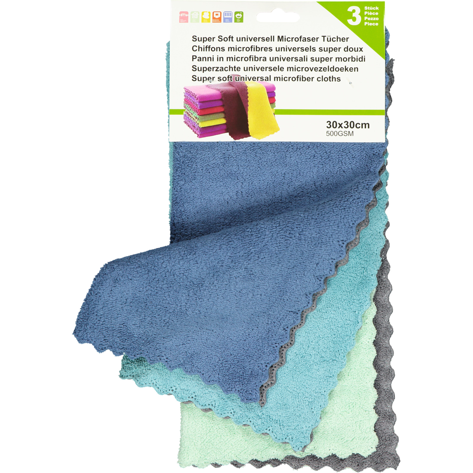 Microfasertuch Super Soft 3 Stück
