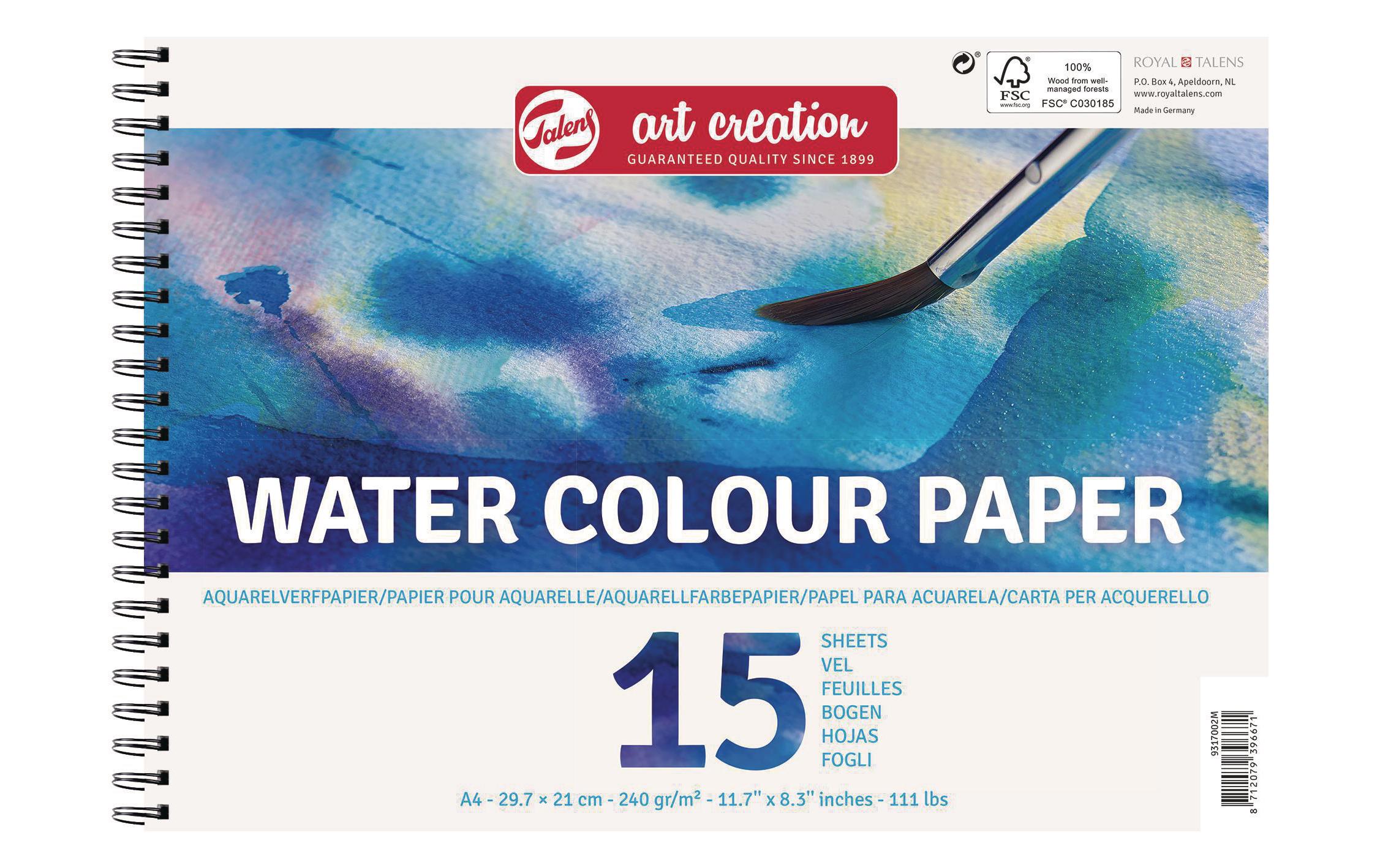 Aquarellblock A4 A4Aquarellblock für Aquarellfarben