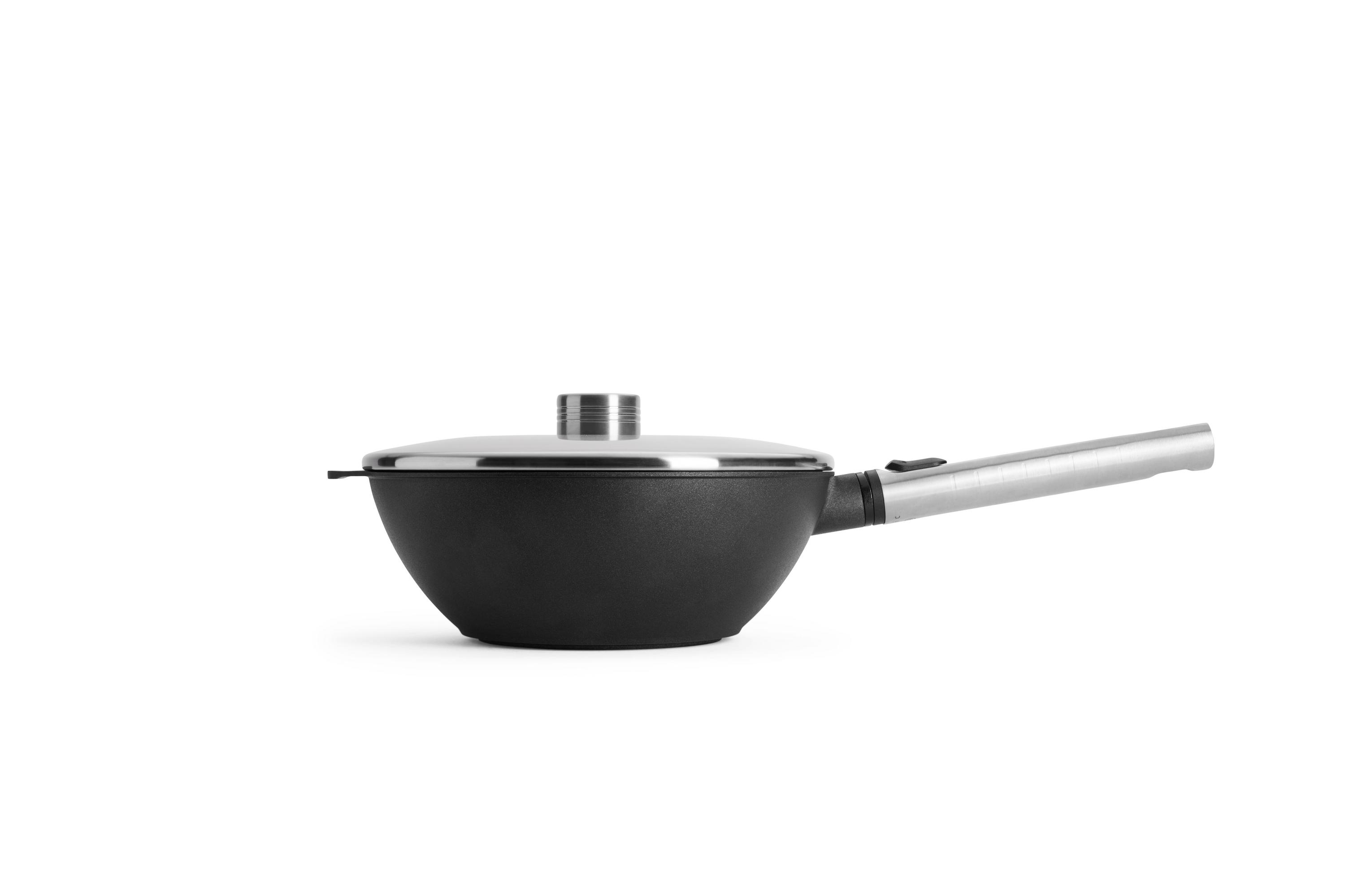 Logic XR Wok-Set, 3-tlg.,  Ø 24 cm - Herdart: Alle Herdarten inkl. Induktion