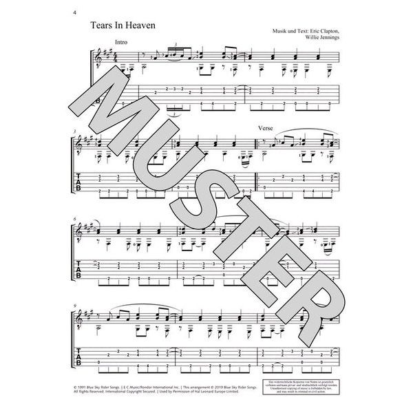 Schott Rock-Hits klassische Gitarre