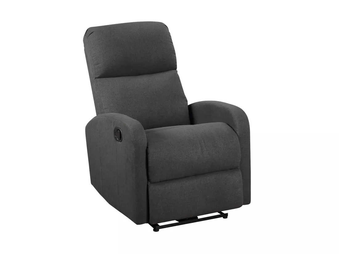 Fauteuil inclinable MAX gris anthracite - HAPPY GARDEN