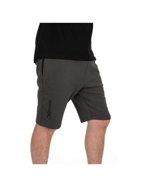 Matrix Jogger Shorts Grey\/Lime (Black Edition) - Broeken - Small