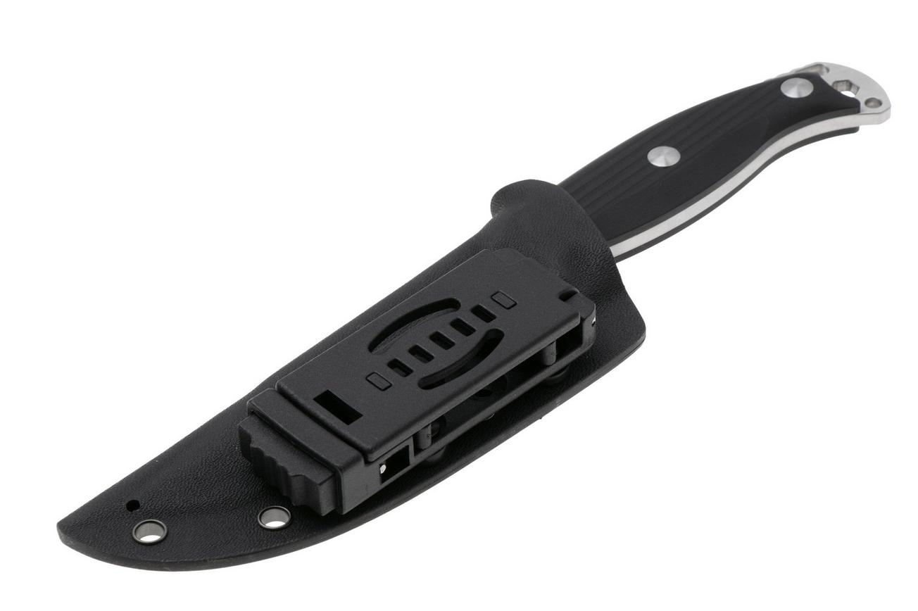 Kizer Ursa Major 1082A1, Satin AEB-L, Black G10, vaststaand mes, Maksim Epifantsev design
