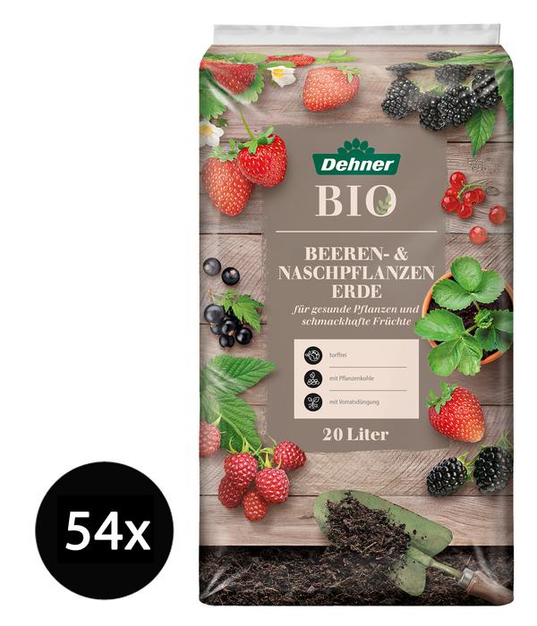 Dehner Bio Beeren und Naschpflanzenerde, 54 x