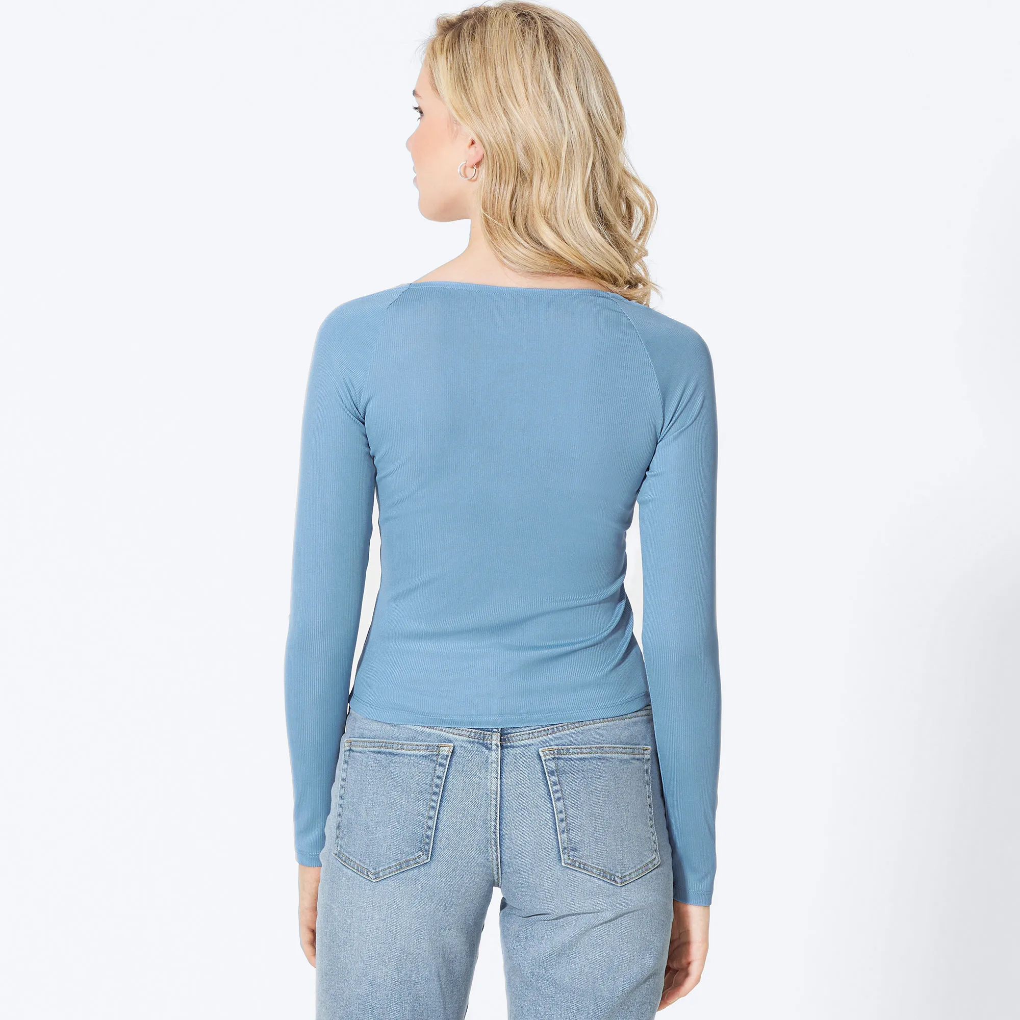 Damen-Shirt mit Spitzenverzierung