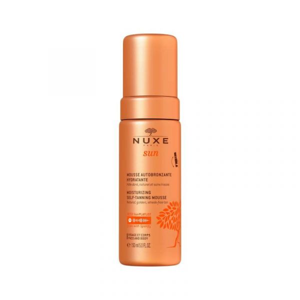 Autobronzeador Nuxe Sun Mousse Autobronzeadora Hidratante 150ml