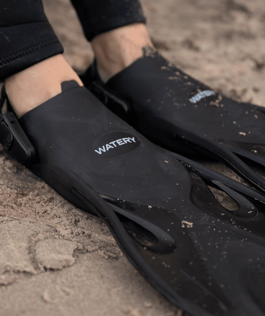 Watery snorkelsæt til voksne - Fisher/Cliff - Rød