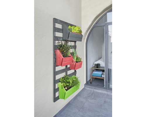 Konsta Joris trellis zonder bloembakken, 120 x 180 cm, antraciet
