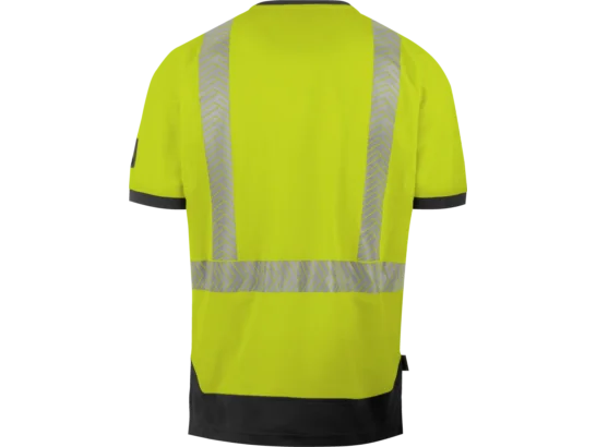 Tee-shirt de travail haute-visibilité jaune fluo Würth MODYF