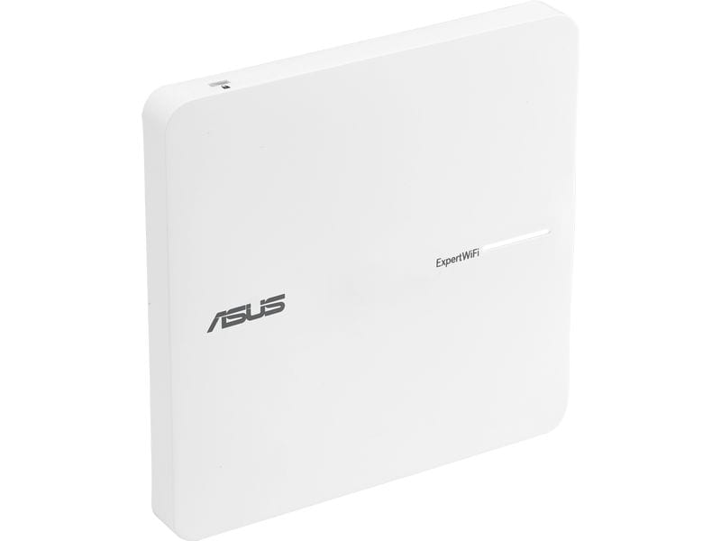 ASUS Access Point EBA63 ExpertWiFi AX3000 Dual-band PoE AX3000 Dual-band PoE Access Point (bis zu 5 SSIDs und VLAN, selbstdefiniertes Netzwerk, unterstützt PoE & PoE , einfache Management App, AiMesh kompatibel)