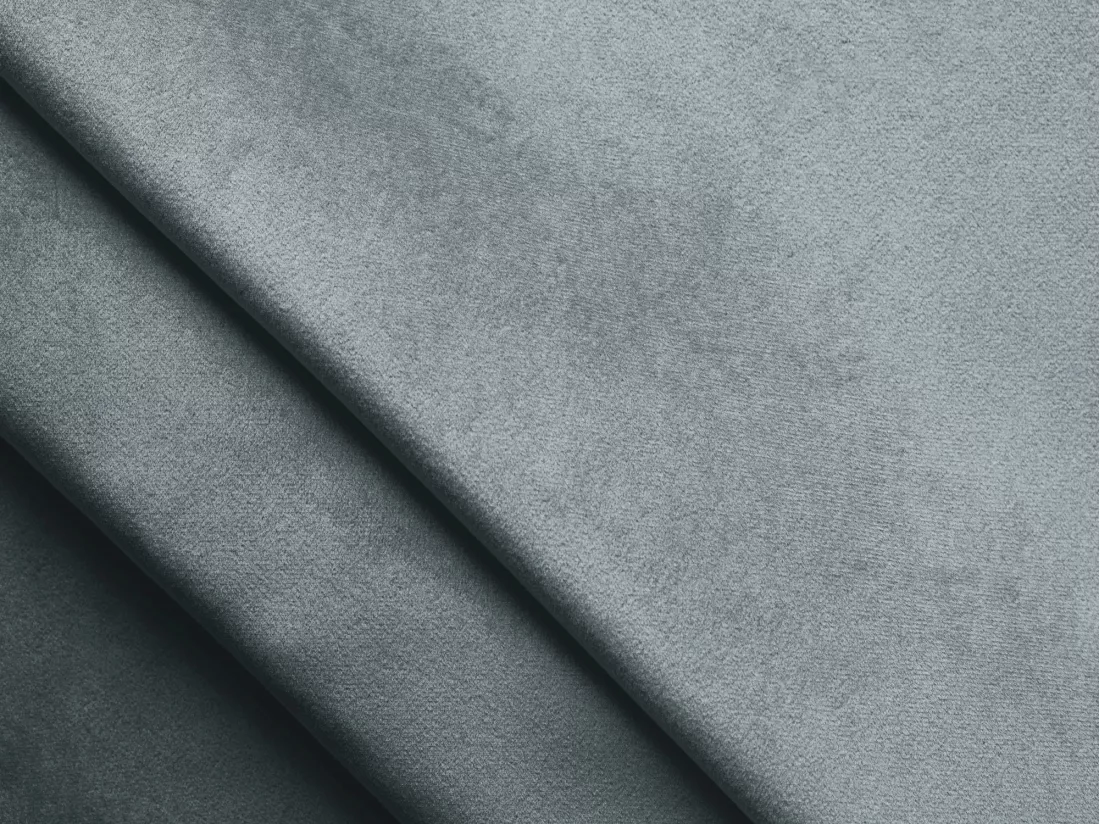 Fauteuil en Samt - bleu clair - LOKUA