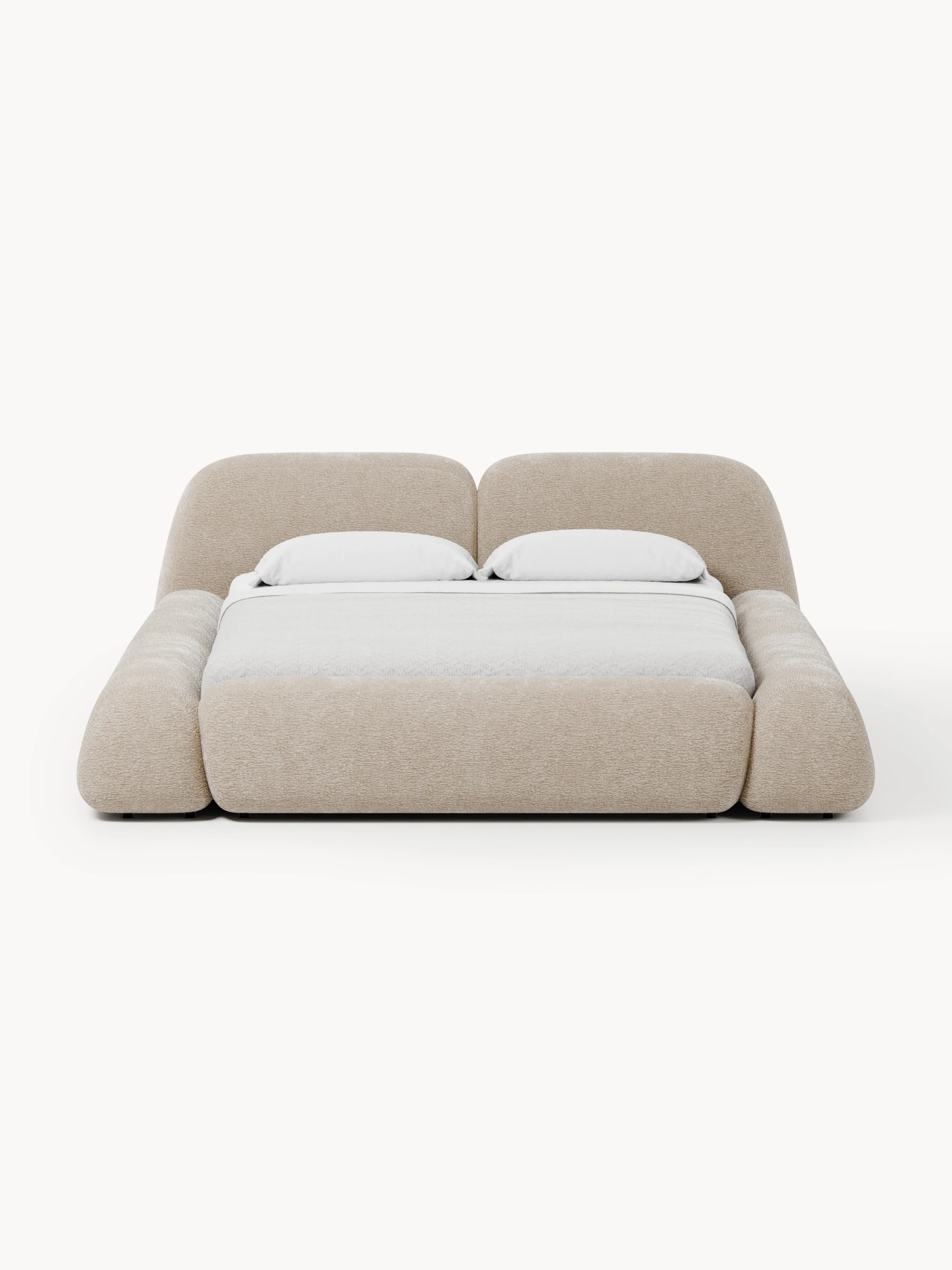 Gestoffeerd bed Wolke