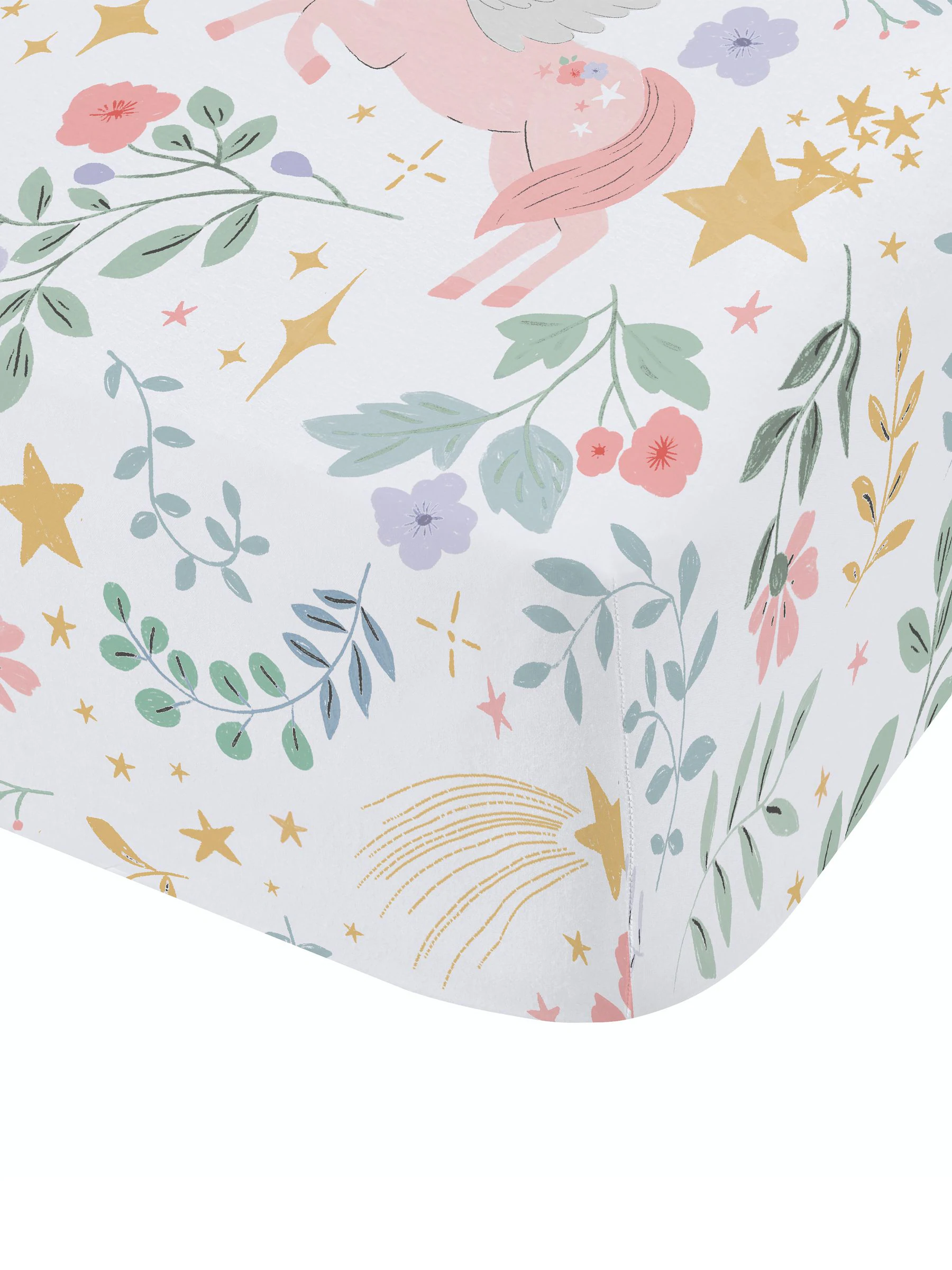 Catherine Lansfield Fairytale Unicorn Fitted Sheet