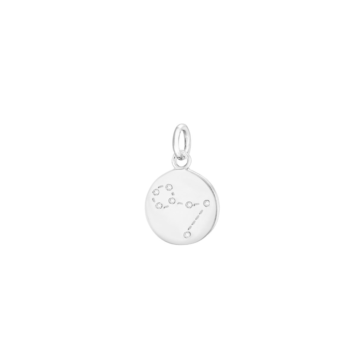 Pendentif Constellation poisson - Argent