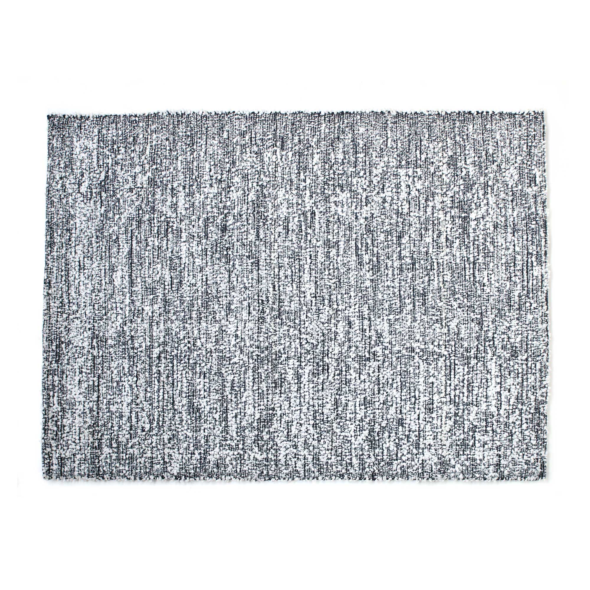 Teppich 'Fenix' schwarz-weiß, B 200 cm, L 140 cm von fischer's lagerhaus